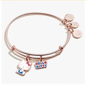ALEX AND ANI Hello Kitty Duo Charm Bangle rose gold brand new in box